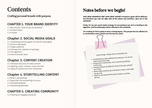 Social Media Strategy Workbook